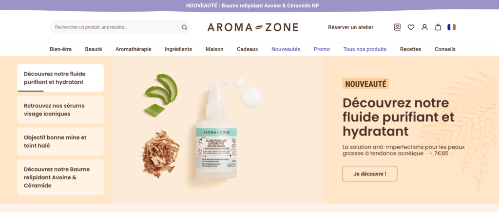 Aroma zone CTA court